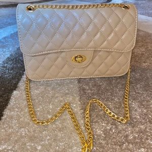 Beige Crossbody Bag